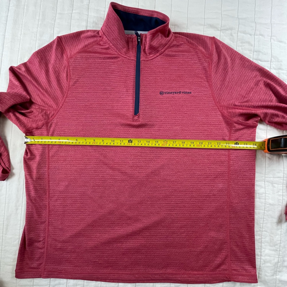 Vineyard Vines Coral Performance Pullover Xxl - image 5